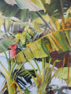 Tropical watercolor by artist Linda Curtis